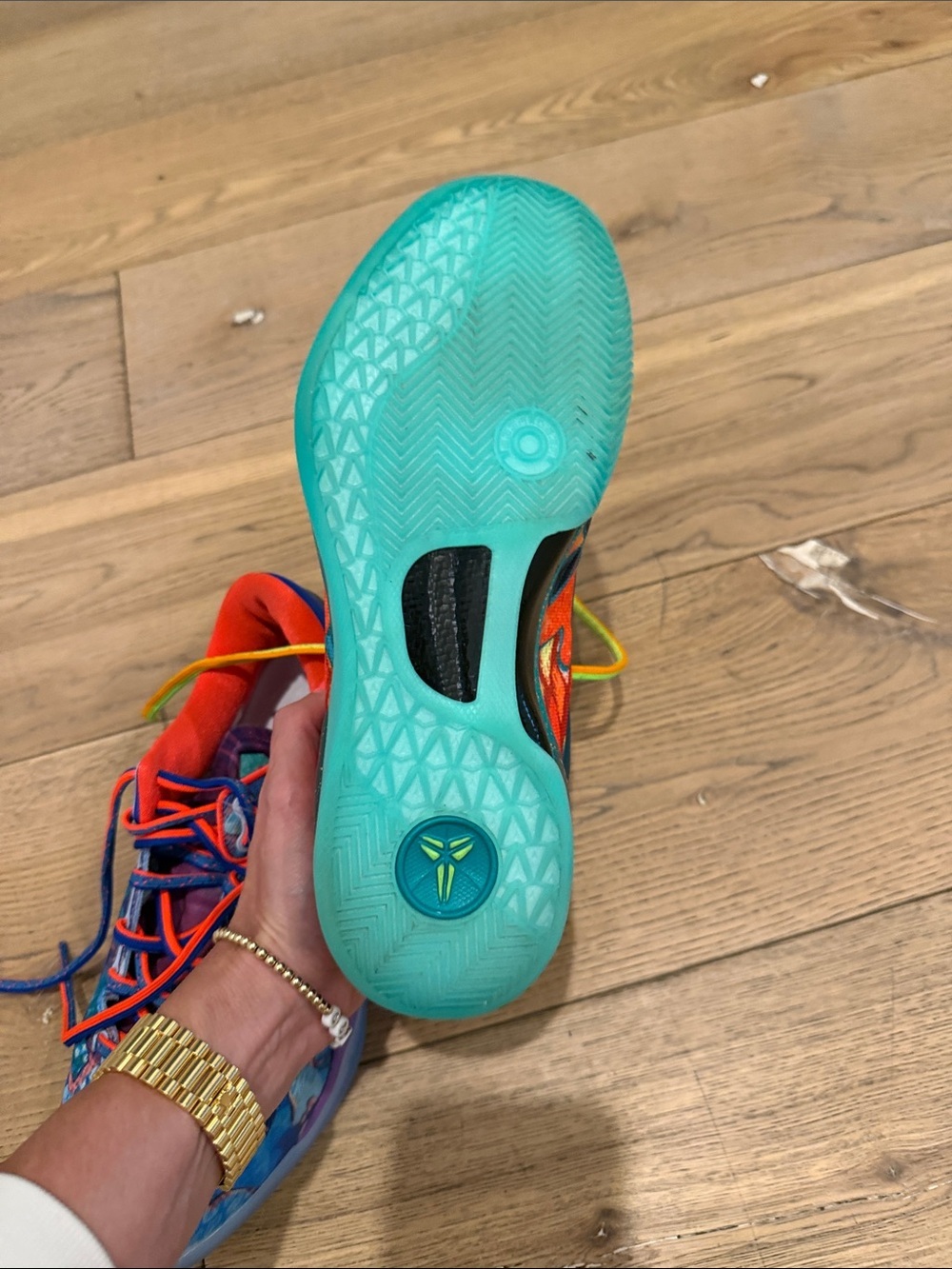 Kobe What The 2025 Basketball Sneakers - Worn in 1 game - Picture 4 of 6